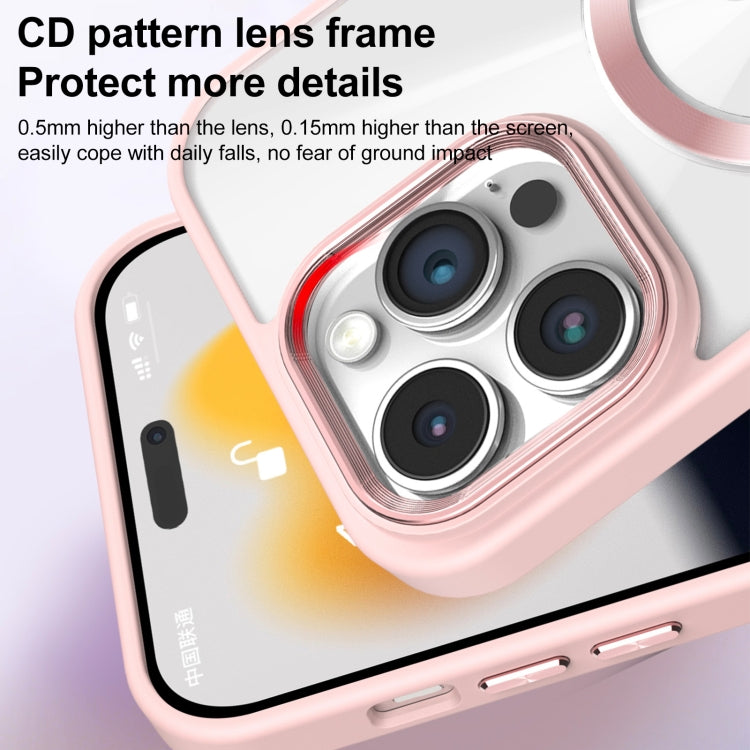 For iPhone 16 Pro Max Glaring CD Texture MagSafe Phone Case