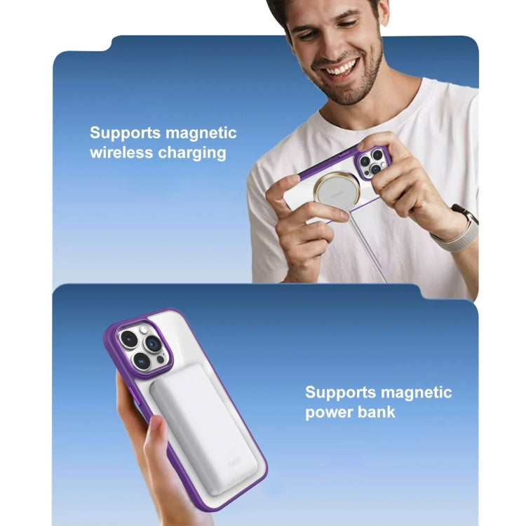 For iPhone 16 Pro Max Glaring CD Texture MagSafe Phone Case