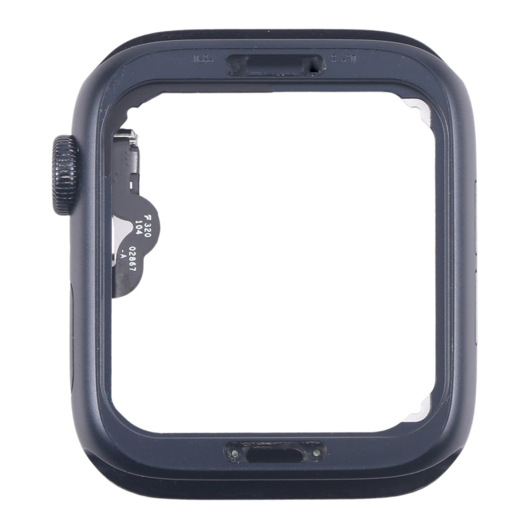 For Apple Watch SE 2022 44MM LTE Aluminium Alloy Middle Frame Bezel Plate with Crown Spin Axis Flex Cable