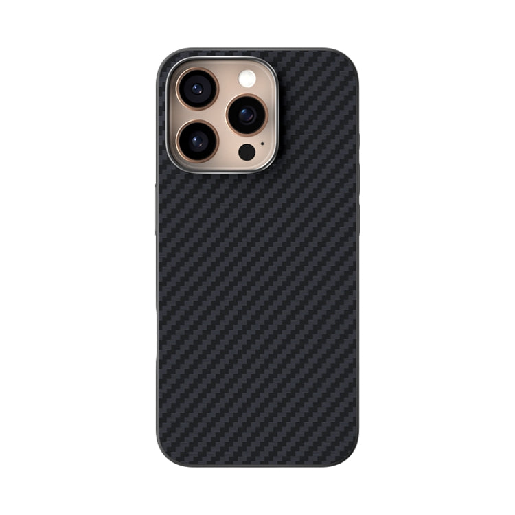 For iPhone 13 Pro ABEEL C Carbon Fiber Series 6D Micro Relief MagSafe Phone Case