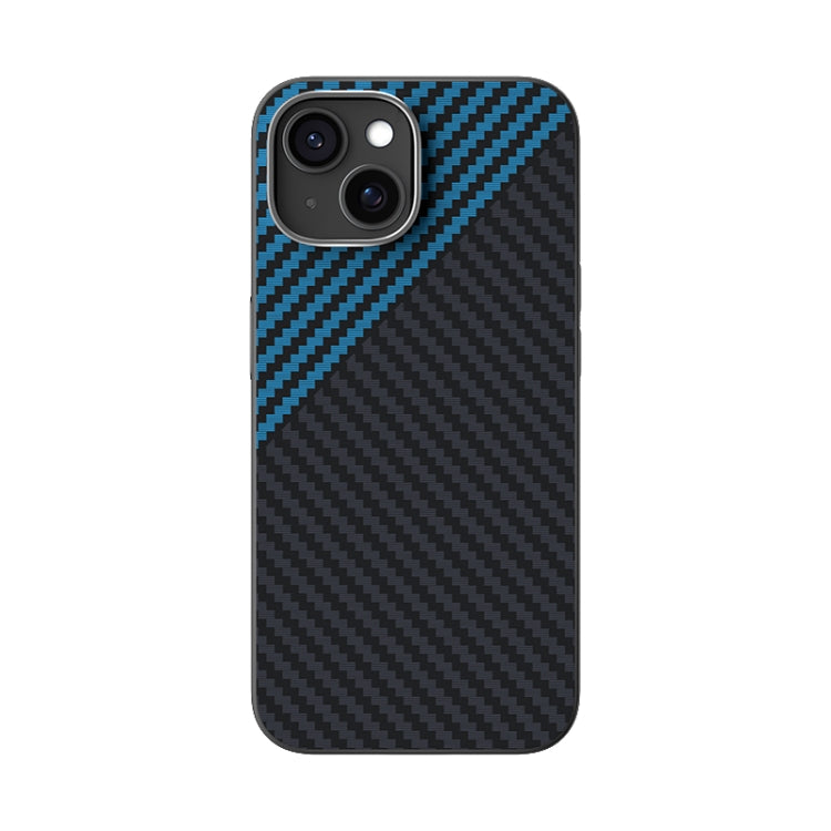 For iPhone 13 ABEEL C Carbon Fiber Series 6D Micro Relief MagSafe Phone Case