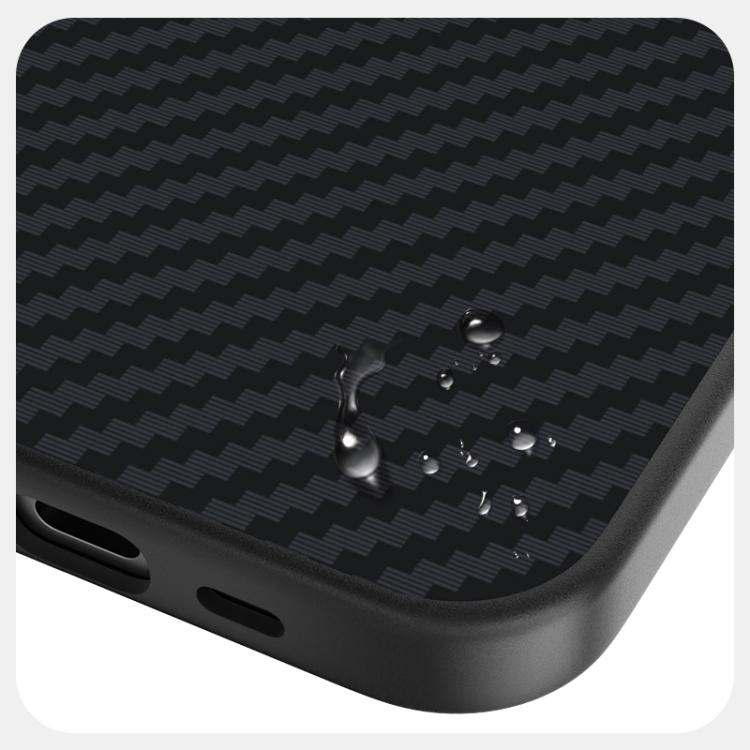 For iPhone 17e / 16e ABEEL C Carbon Fiber Series 6D Micro Relief MagSafe Phone Case