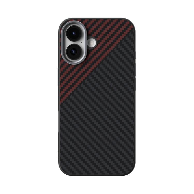 For iPhone 17 ABEEL C Carbon Fiber Series 6D Micro Relief MagSafe Phone Case