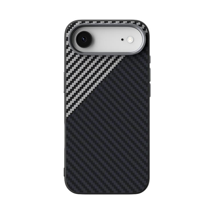 For iPhone Air ABEEL C Carbon Fiber Series 6D Micro Relief MagSafe Phone Case