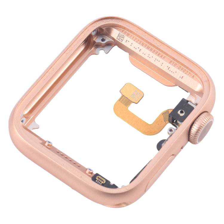 For Apple Watch Series 6 40MM LTE Aluminium Alloy Middle Frame Bezel Plate with Crown Spin Axis Flex Cable