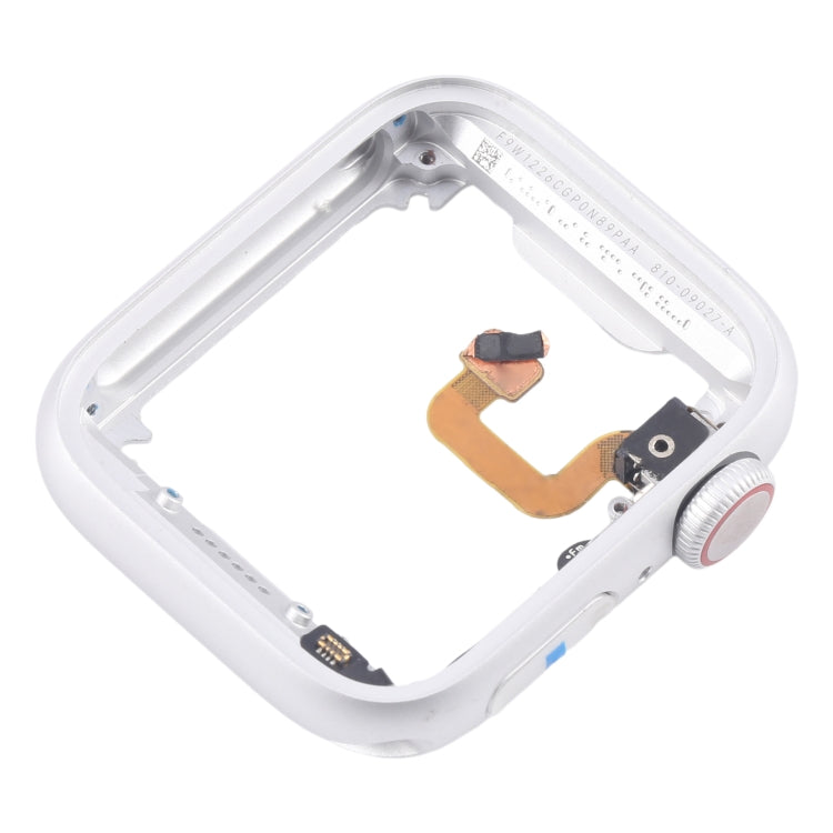 For Apple Watch Series 6 40MM LTE Aluminium Alloy Middle Frame Bezel Plate with Crown Spin Axis Flex Cable