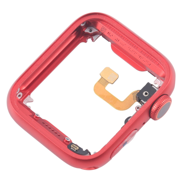 For Apple Watch Series 6 40MM LTE Aluminium Alloy Middle Frame Bezel Plate with Crown Spin Axis Flex Cable