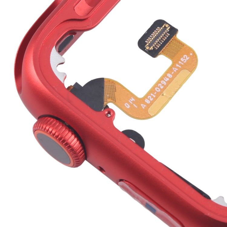 For Apple Watch Series 6 40MM LTE Aluminium Alloy Middle Frame Bezel Plate with Crown Spin Axis Flex Cable