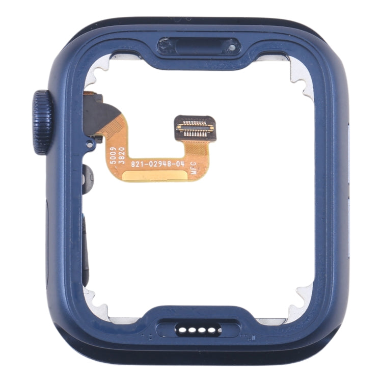 For Apple Watch Series 6 40MM LTE Aluminium Alloy Middle Frame Bezel Plate with Crown Spin Axis Flex Cable
