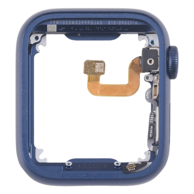 For Apple Watch Series 6 40MM LTE Aluminium Alloy Middle Frame Bezel Plate with Crown Spin Axis Flex Cable