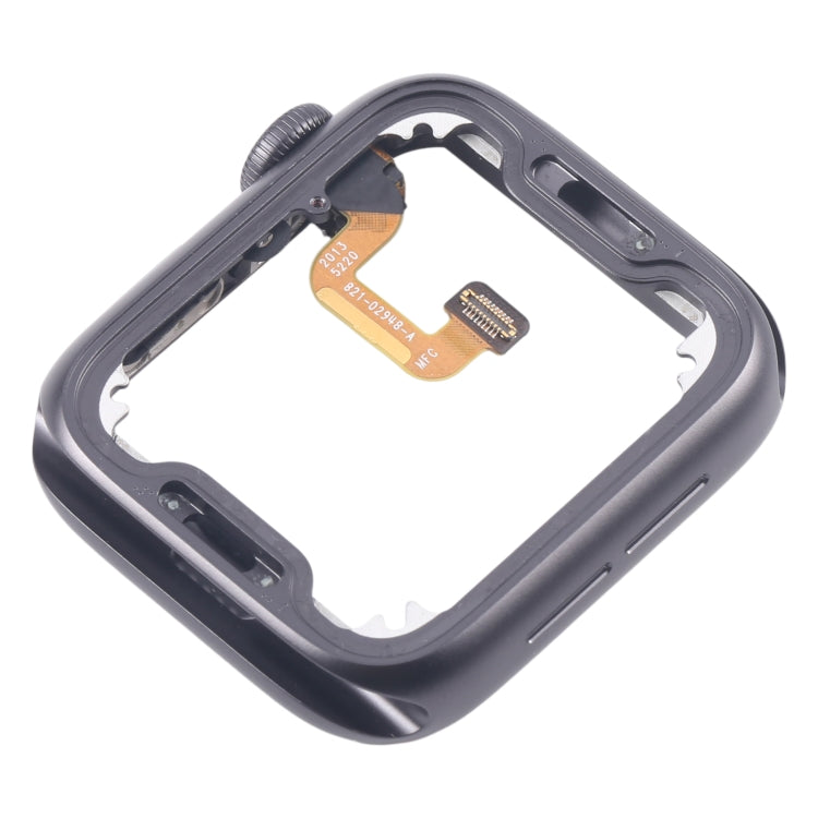 For Apple Watch Series 6 40MM GPS Aluminium Alloy Middle Frame Bezel Plate with Crown Spin Axis Flex Cable