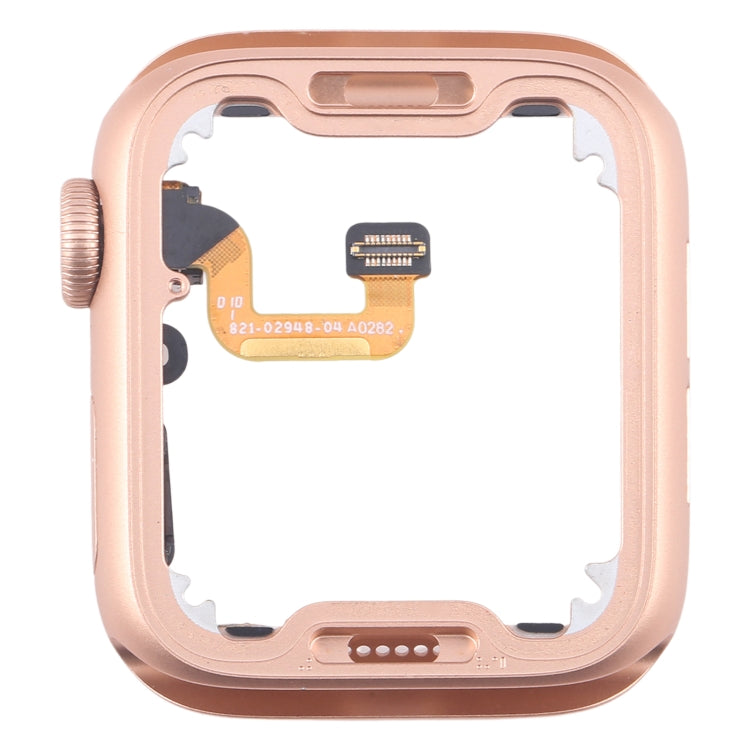 For Apple Watch Series 6 40MM GPS Aluminium Alloy Middle Frame Bezel Plate with Crown Spin Axis Flex Cable