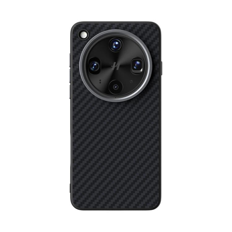 For OPPO Find X8 Ultra ABEEL C Carbon Fiber Series 6D Micro Relief MagSafe Phone Case