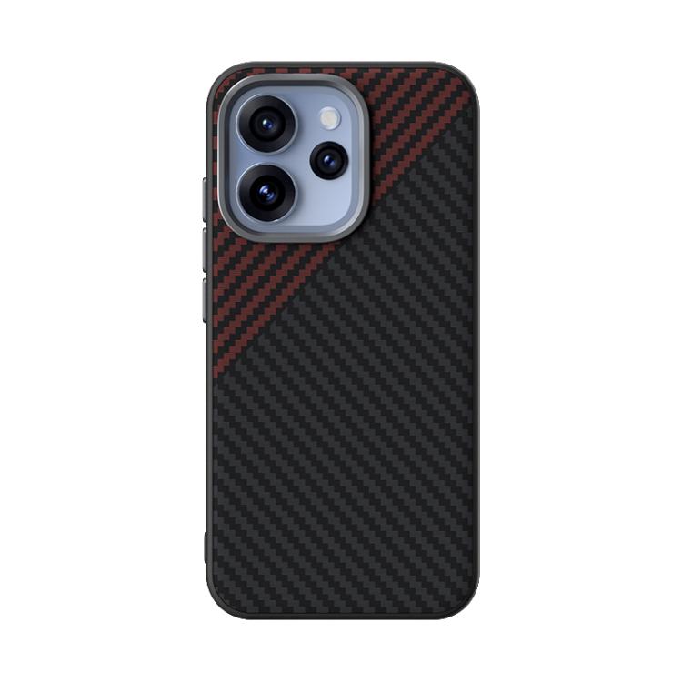For OPPO Reno15 Pro Max 5G Global ABEEL C Carbon Fiber Series 6D Micro Relief MagSafe Phone Case