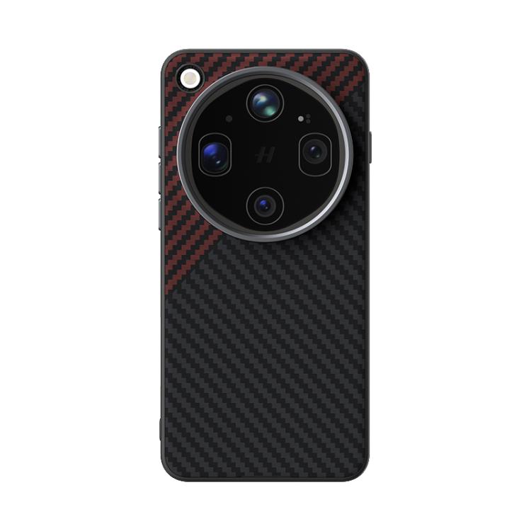 For OPPO Find X9 Ultra 5G ABEEL C Carbon Fiber Series 6D Micro Relief MagSafe Phone Case