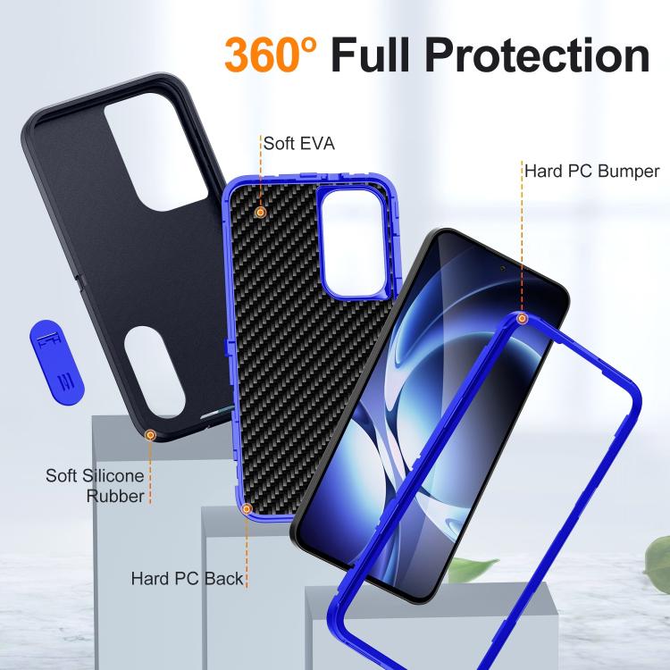 For Samsung Galaxy S25 FE 5G Rugged PC Hybrid Silicone Phone Case with Holder