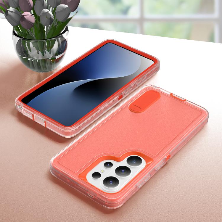 For Samsung Galaxy S26 Ultra 5G Rugged PC Hybrid Silicone Phone Case with Holder