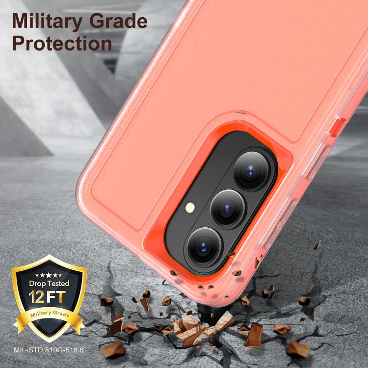 For Samsung Galaxy S26 5G Rugged PC Hybrid Silicone Phone Case with Holder