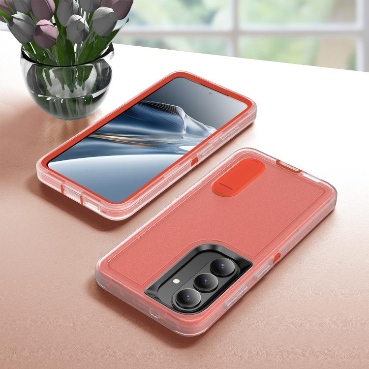 For Samsung Galaxy S26 5G Rugged PC Hybrid Silicone Phone Case with Holder