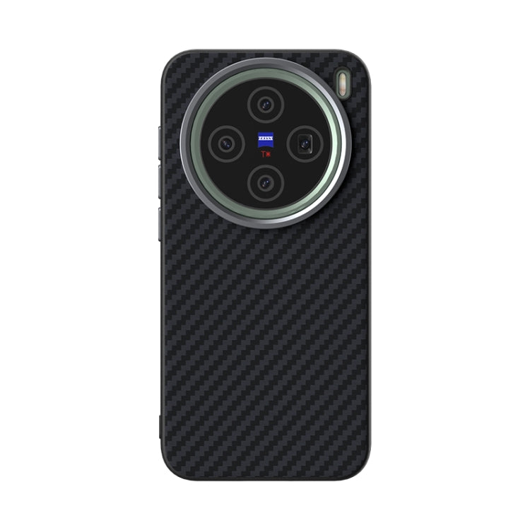 For vivo X200 Pro mini ABEEL C Carbon Fiber Series 6D Micro Relief MagSafe Phone Case