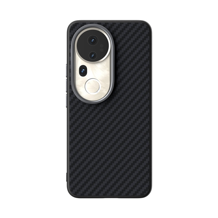For vivo S20 Pro ABEEL C Carbon Fiber Series 6D Micro Relief MagSafe Phone Case