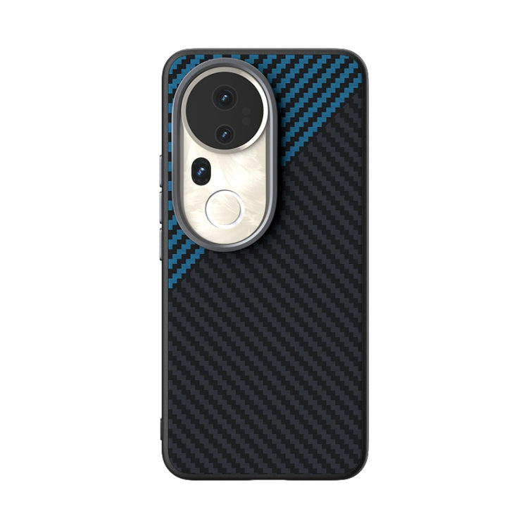 For vivo S20 Pro ABEEL C Carbon Fiber Series 6D Micro Relief MagSafe Phone Case