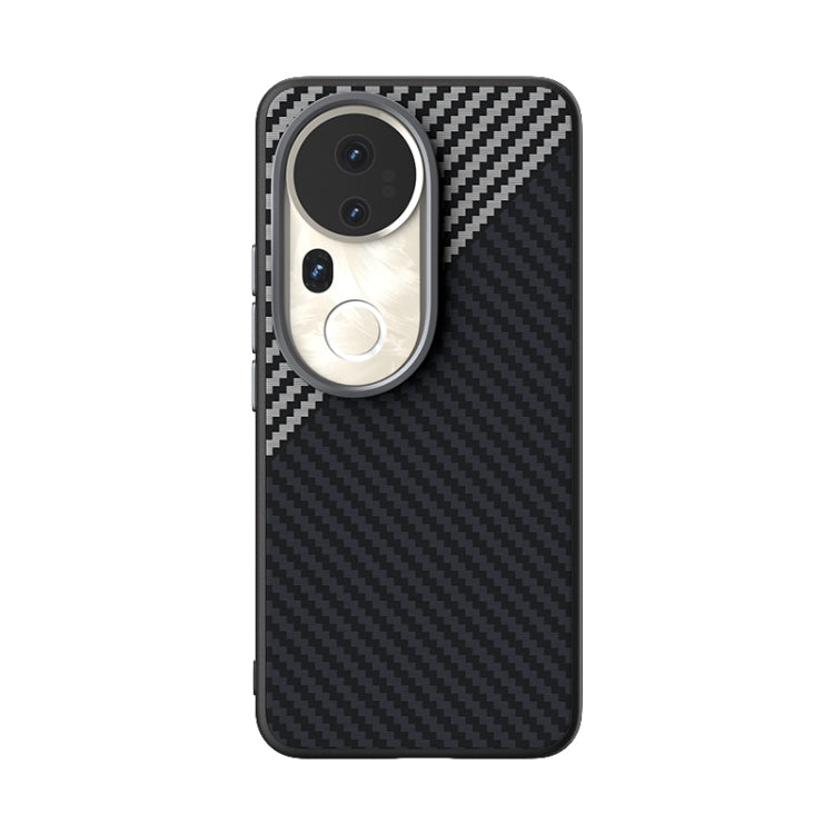 For vivo S20 Pro ABEEL C Carbon Fiber Series 6D Micro Relief MagSafe Phone Case