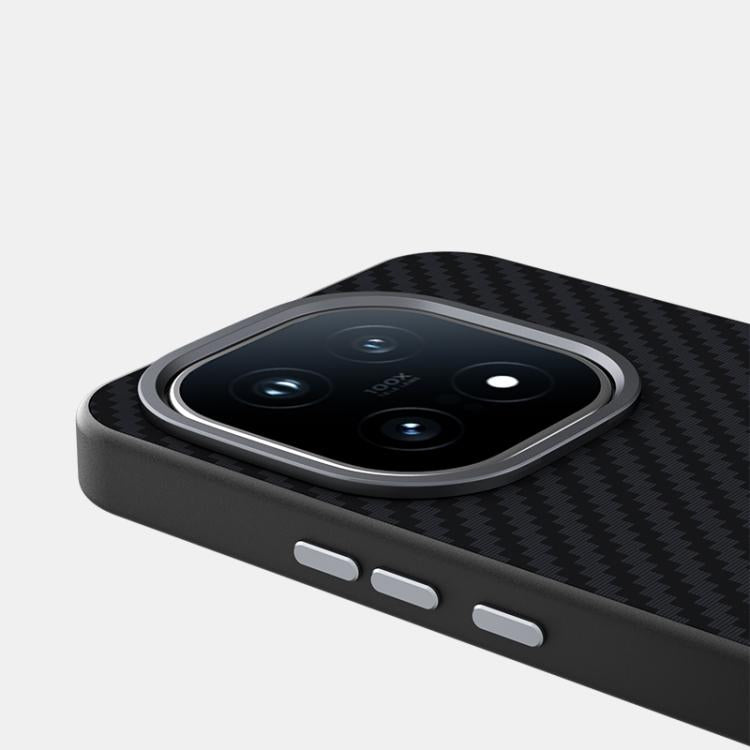 For vivo iQOO 15 ABEEL C Carbon Fiber Series 6D Micro Relief MagSafe Phone Case