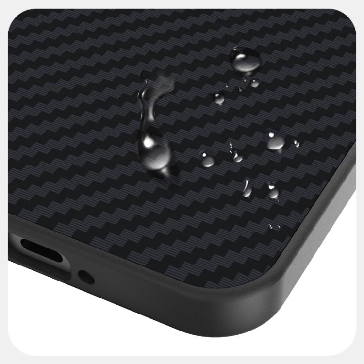 For vivo X300 ABEEL C Carbon Fiber Series 6D Micro Relief MagSafe Phone Case