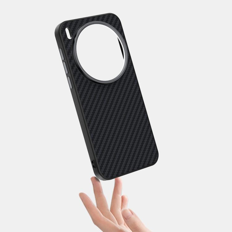 For vivo X300 Pro ABEEL C Carbon Fiber Series 6D Micro Relief MagSafe Phone Case