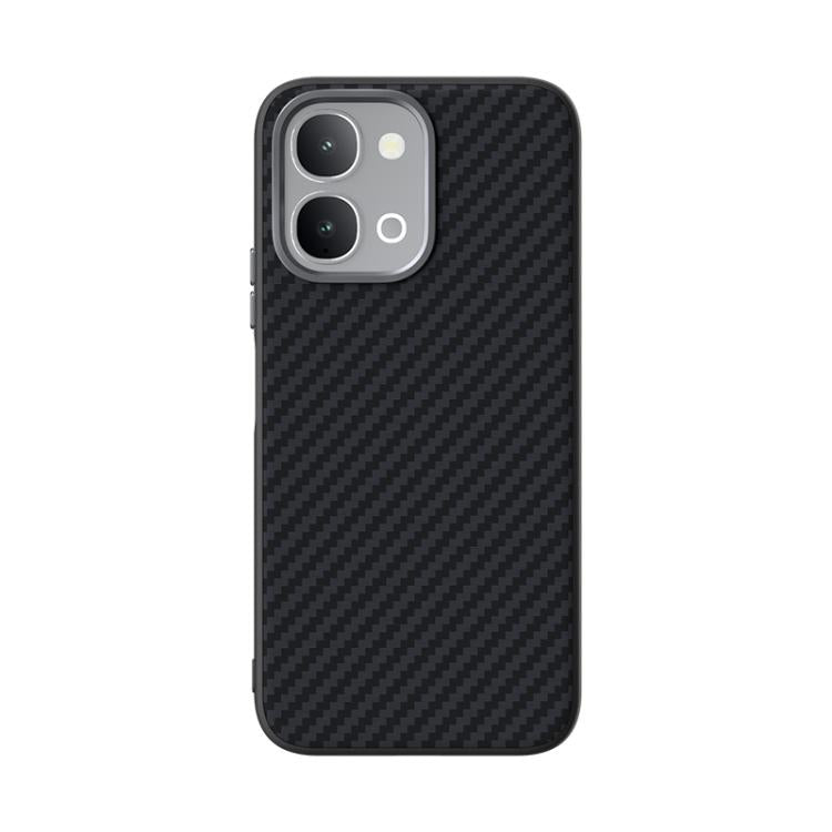 For vivo iQOO Z11x 5G ABEEL C Carbon Fiber Series 6D Micro Relief MagSafe Phone Case