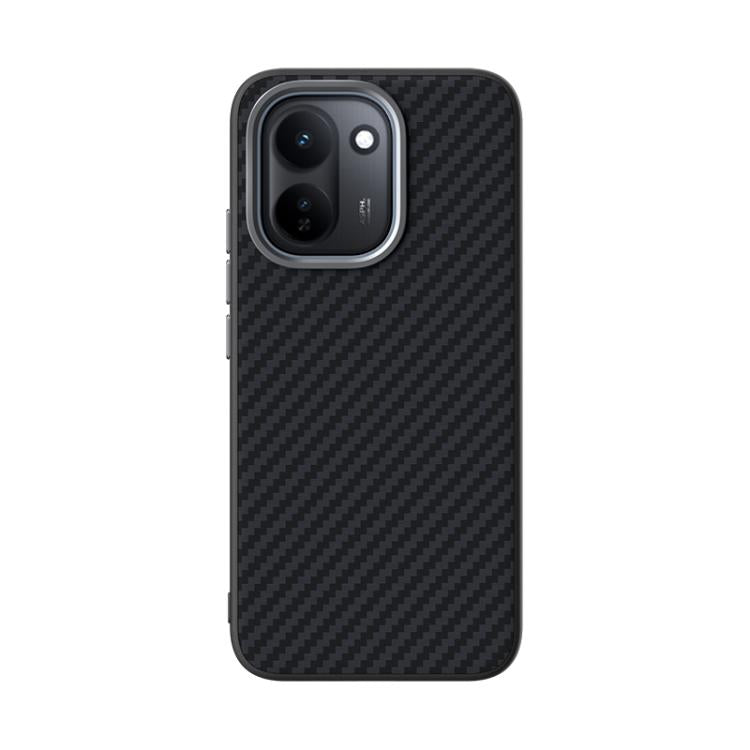 For vivo iQOO Z11 5G ABEEL C Carbon Fiber Series 6D Micro Relief MagSafe Phone Case