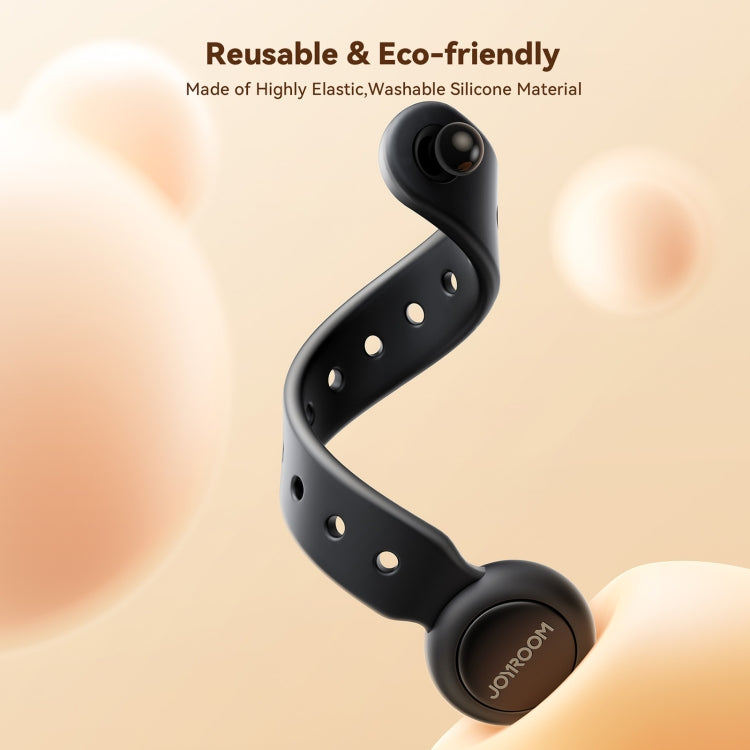 JOYROOM JR-ZS422 Magnetic Silicone Cable Tie Organizer - Black