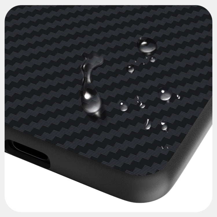 For Huawei Mate 60 ABEEL C Carbon Fiber Series 6D Micro Relief MagSafe Phone Case