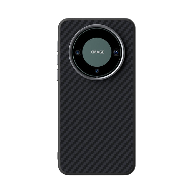 For Huawei Mate 60 Pro / 60 Pro+ ABEEL C Carbon Fiber Series 6D Micro Relief MagSafe Phone Case