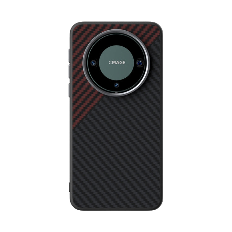For Huawei Mate 60 Pro / 60 Pro+ ABEEL C Carbon Fiber Series 6D Micro Relief MagSafe Phone Case