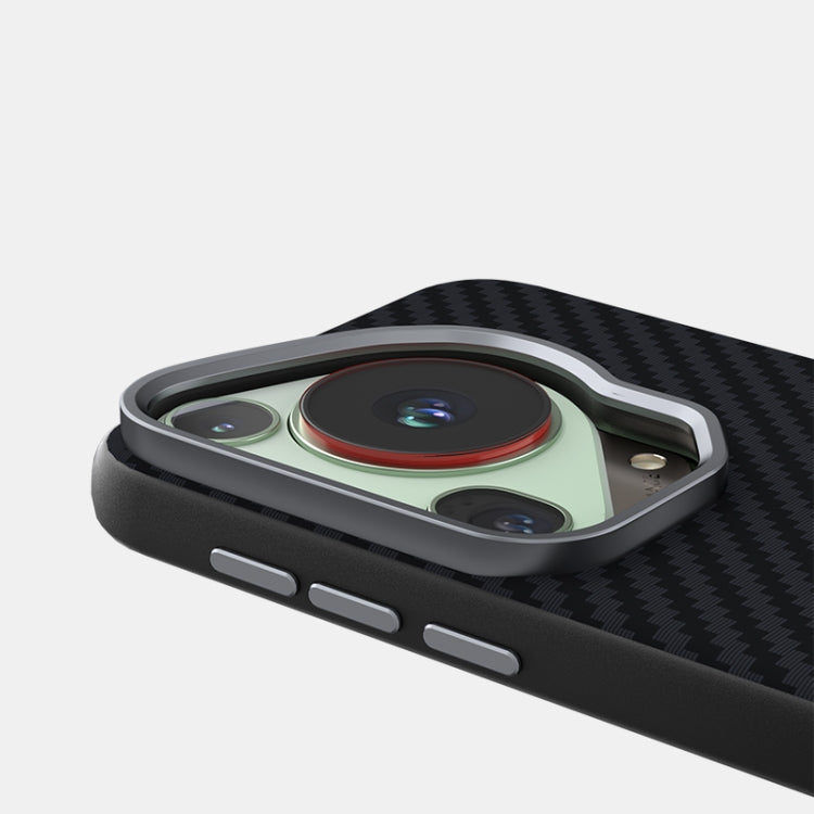 For Huawei Pura 70 ABEEL C Carbon Fiber Series 6D Micro Relief MagSafe Phone Case
