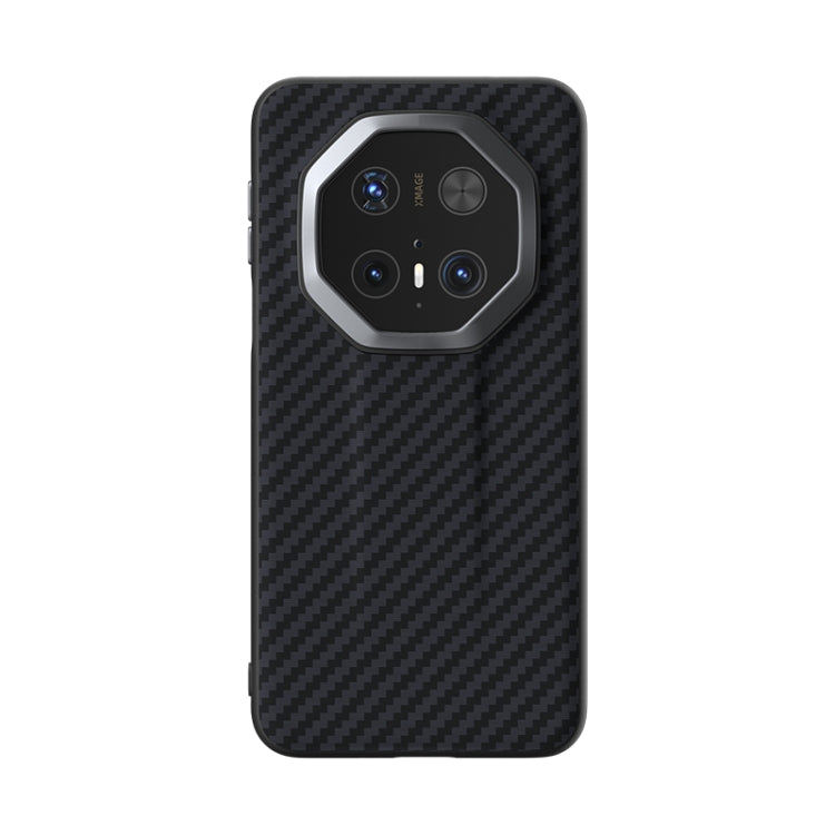 For Huawei Mate 70 RS Ultimate ABEEL C Carbon Fiber Series 6D Micro Relief Phone Case