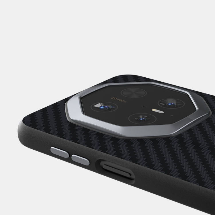 For Huawei Mate 70 RS Ultimate ABEEL C Carbon Fiber Series 6D Micro Relief Phone Case