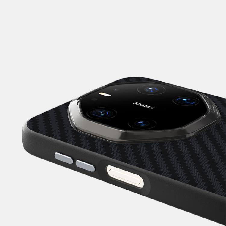 For Huawei Mate 80 RS Ultimate ABEEL C Carbon Fiber Series 6D Micro Relief Phone Case