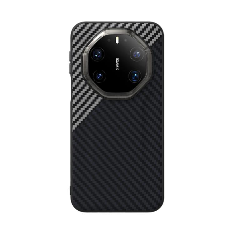 For Huawei Mate 80 RS Ultimate ABEEL C Carbon Fiber Series 6D Micro Relief Phone Case