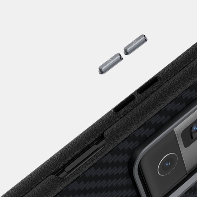 For Honor Magic Vs3 ABEEL C Carbon Fiber Series 6D Micro Relief MagSafe Phone Case