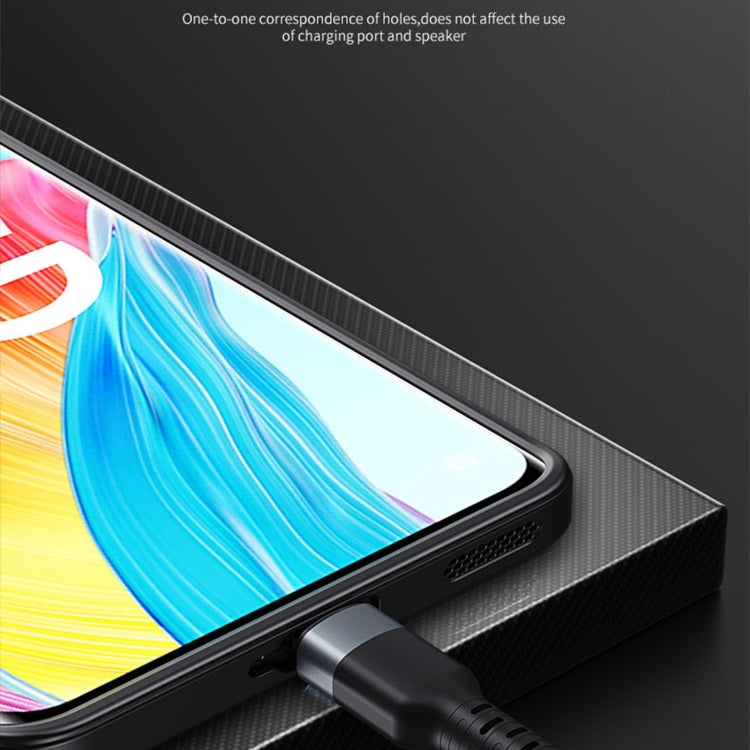 For OPPO A1 Pro / Reno8 T 5G Blade Series TPU + Titanium Alloy Phone Case