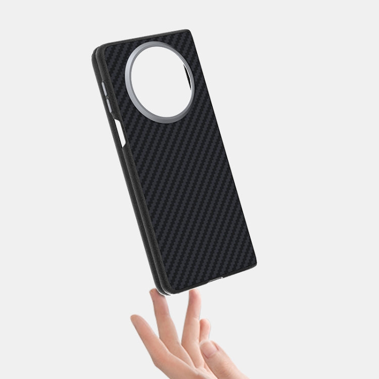 For Huawei Mate X5 / X3 ABEEL C Carbon Fiber Series 6D Micro Relief MagSafe Phone Case