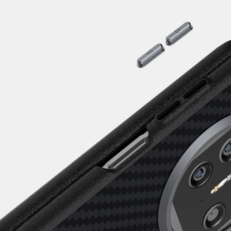 For Huawei Mate X5 / X3 ABEEL C Carbon Fiber Series 6D Micro Relief MagSafe Phone Case
