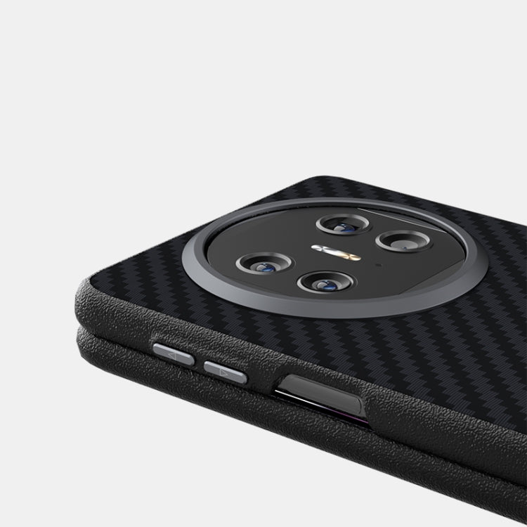 For Huawei Mate X5 / X3 ABEEL C Carbon Fiber Series 6D Micro Relief MagSafe Phone Case
