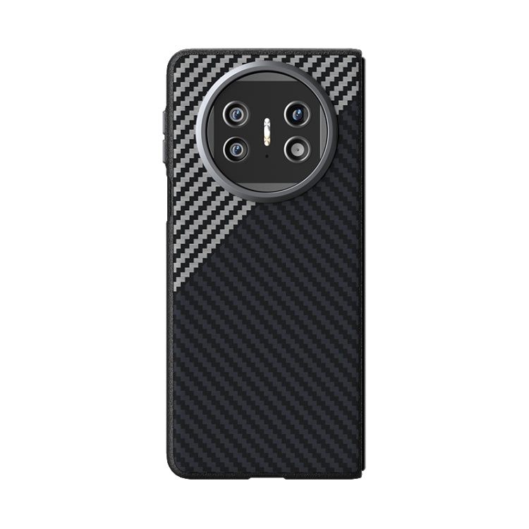 For Huawei Mate X5 / X3 ABEEL C Carbon Fiber Series 6D Micro Relief MagSafe Phone Case