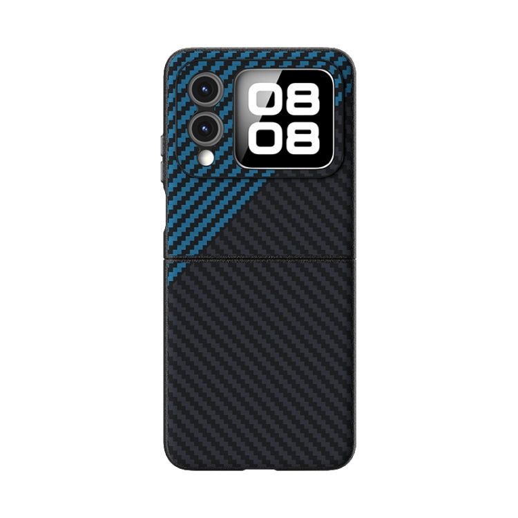 For Huawei nova Flip ABEEL C Carbon Fiber Series 6D Micro Relief MagSafe Phone Case