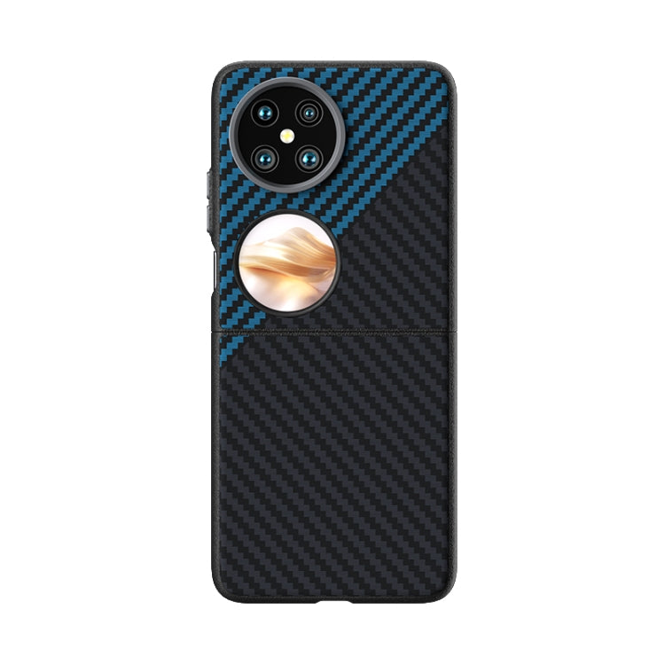 For Huawei Pocket 2 ABEEL C Carbon Fiber Series 6D Micro Relief MagSafe Phone Case