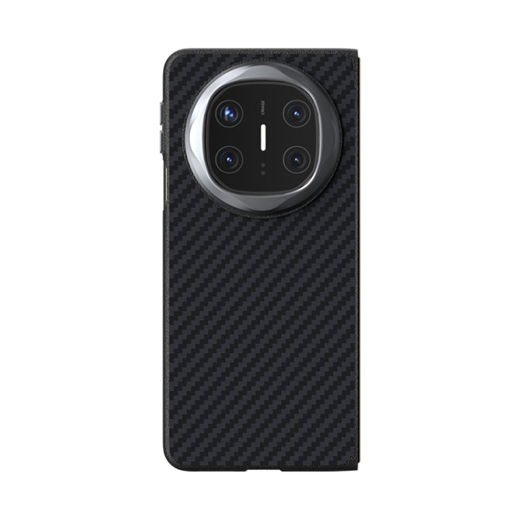 For Huawei Mate X6 ABEEL C Carbon Fiber Series 6D Micro Relief MagSafe Phone Case